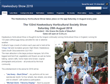 Tablet Screenshot of hawkesburyshow.org